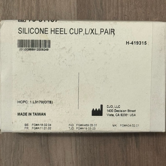 ProCare Silicone Heel Cups - Picture 6 of 6